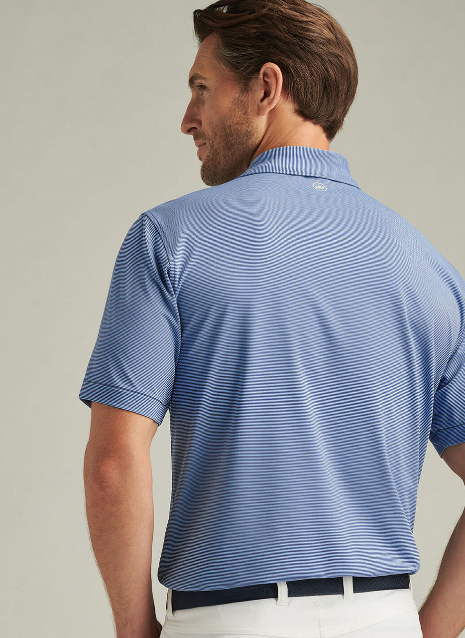 Peter Millar Jubilee Performance Jersey Polo: Sport Navy