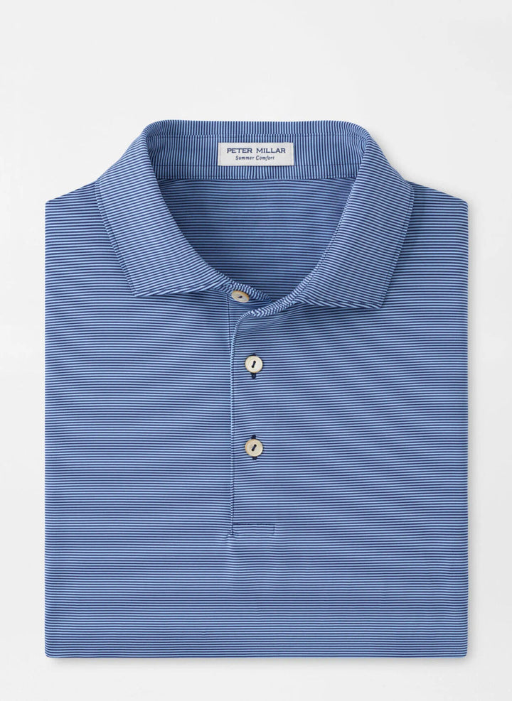 Peter Millar Jubilee Performance Jersey Polo: Sport Navy