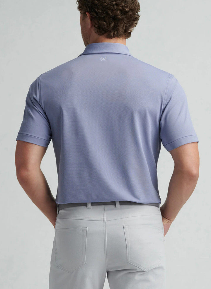 Peter Millar Andover Performance Jersey Polo: Sport Navy