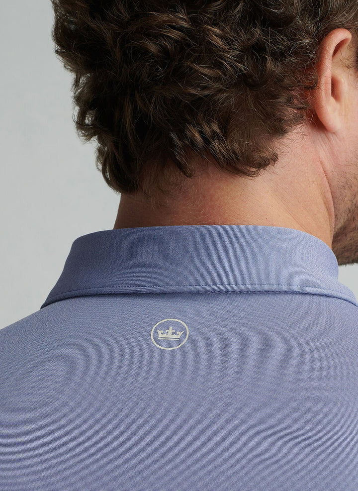 Peter Millar Andover Performance Jersey Polo: Sport Navy