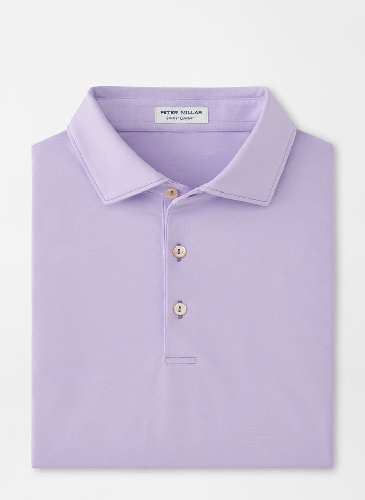 Peter Millar Andover Performance Jersey Polo: Ultra Violet