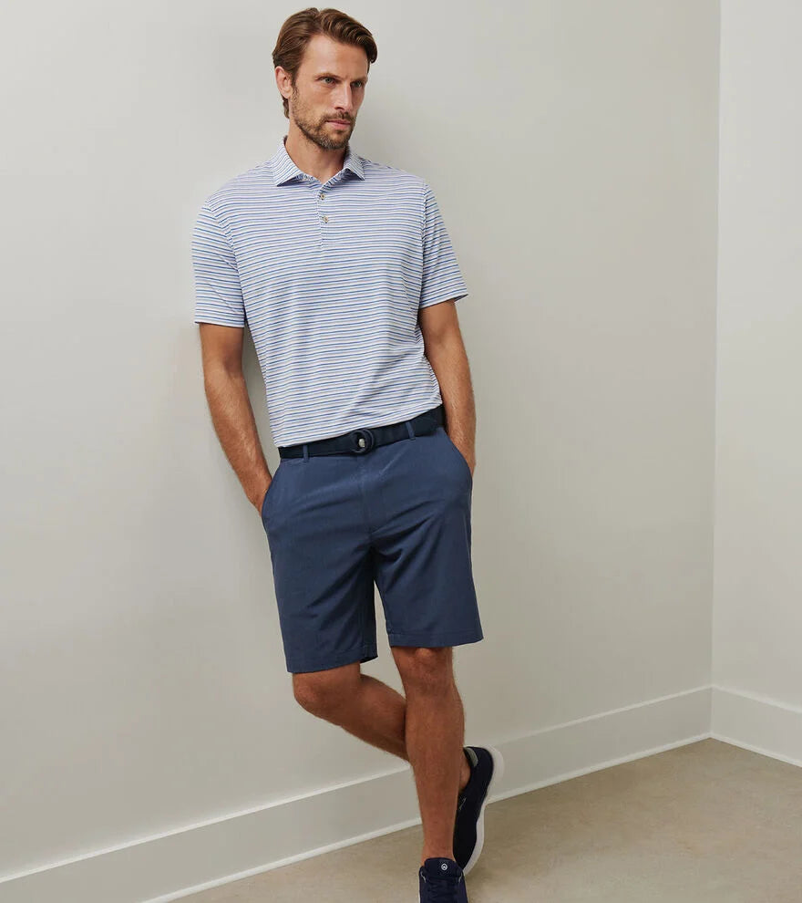 Peter Millar Avent Performance Jersey Polo: Sailor Blue