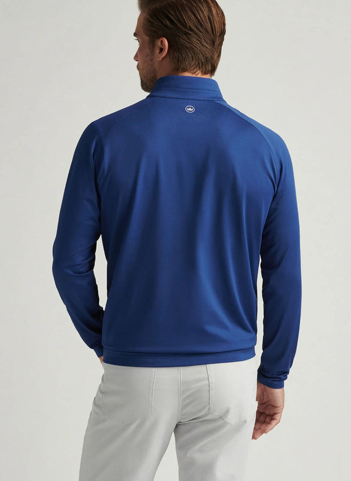 Peter Millar Verge Performance Quarter-Zip: Sport Navy