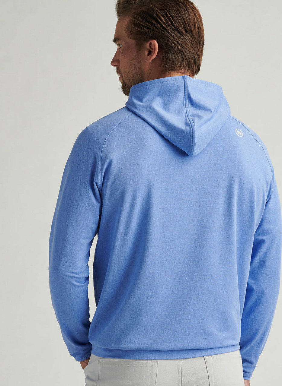 Peter Millar Pine Performance Hoodie: Blue Fade