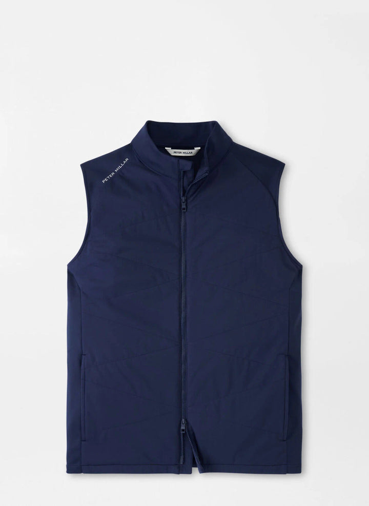 Peter Millar Fuse Hybrid Vest: Navy