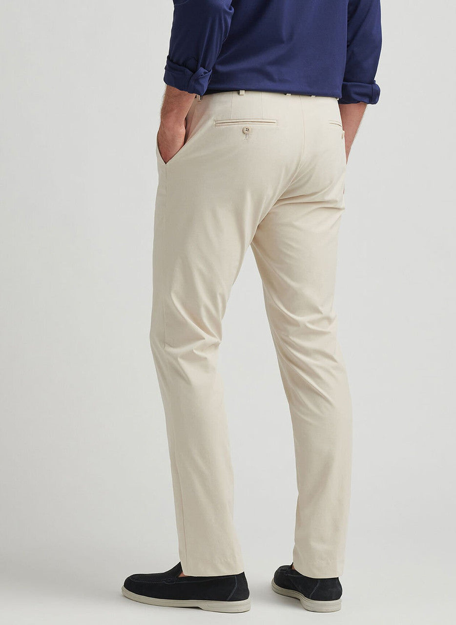 Peter Millar Crown Crafted Surge Performance Trouser: Stone