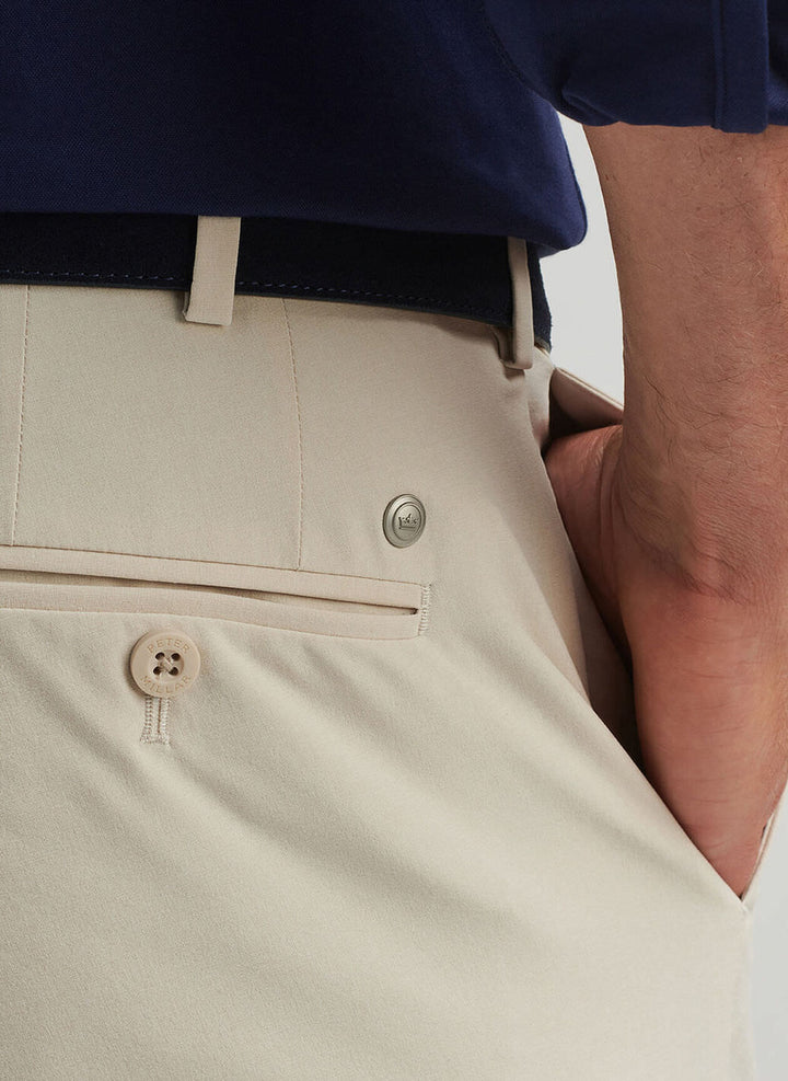 Peter Millar Crown Crafted Surge Performance Trouser: Stone