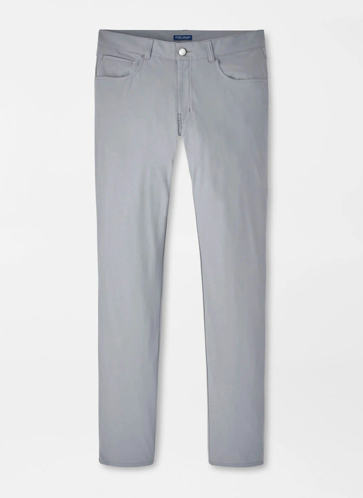 Peter Millar Crown Crafted Bingham Performance Five-Pocket Pant: Oslo Grey