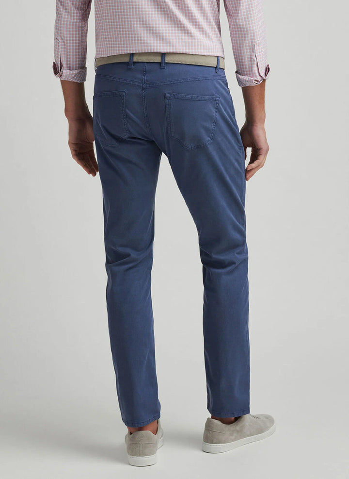 Peter Millar Crown Crafted Wayfare Five-Pocket Pant: Blue Pearl