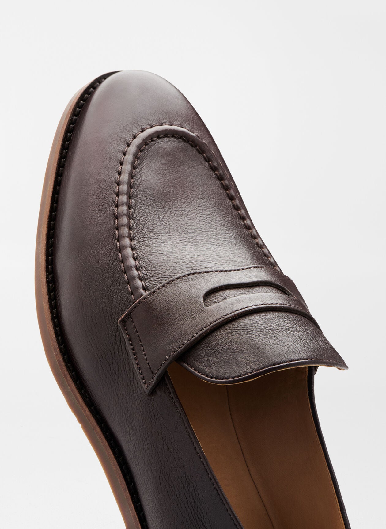 Peter Millar Madison Penny Loafer: Chocolate – Craig Reagin Clothiers