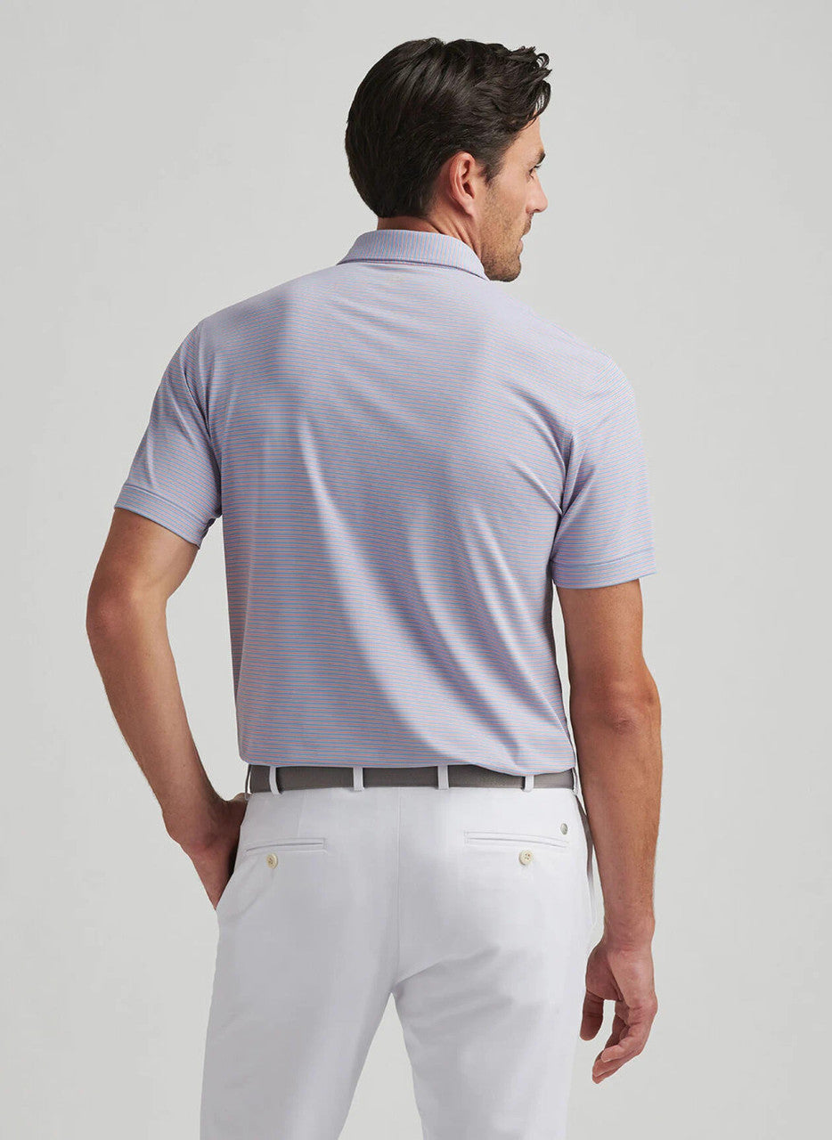 Peter Millar Crown Crafted Ambrose Performance Jersey Polo: Angelite