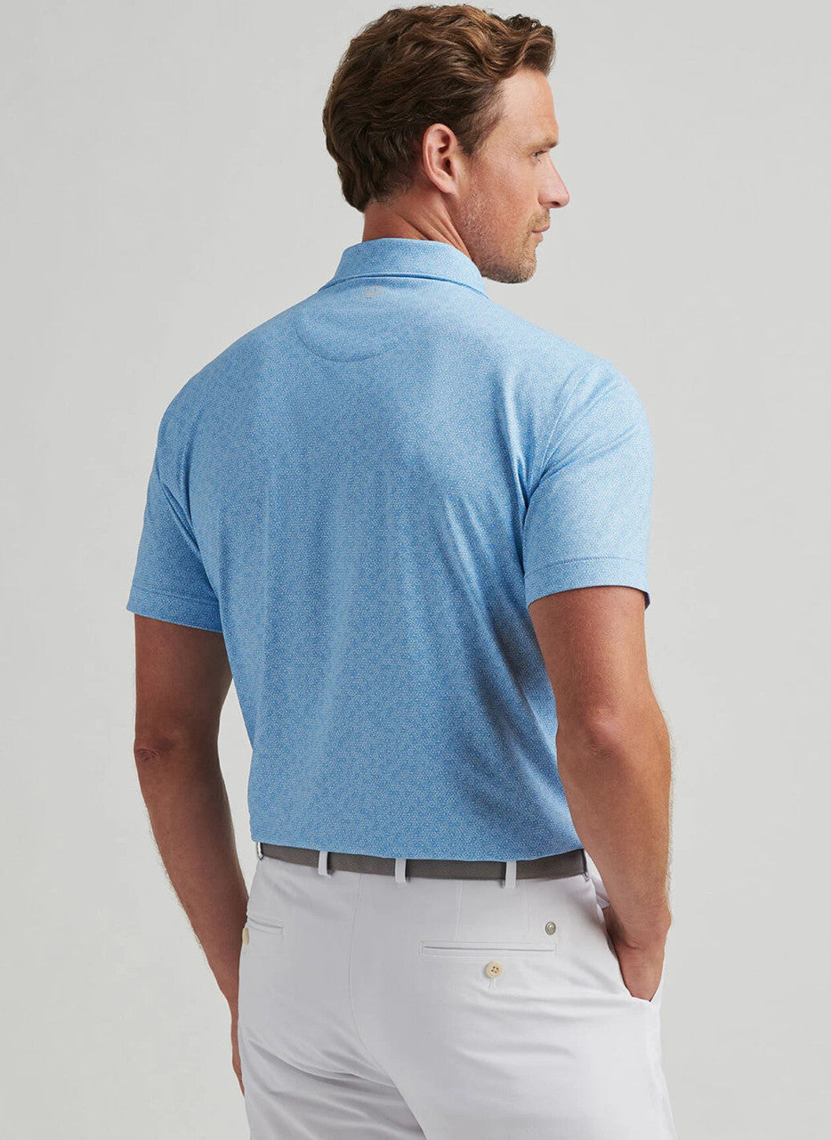 Peter Millar Crown Crafted Avenue Performance Jersey Polo: Angelite