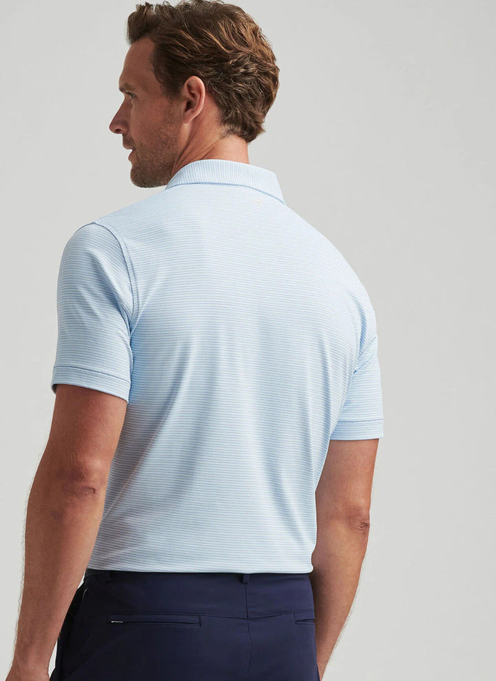 Peter Millar Crown Crafted Chord Performance Jersey Polo: Angelite