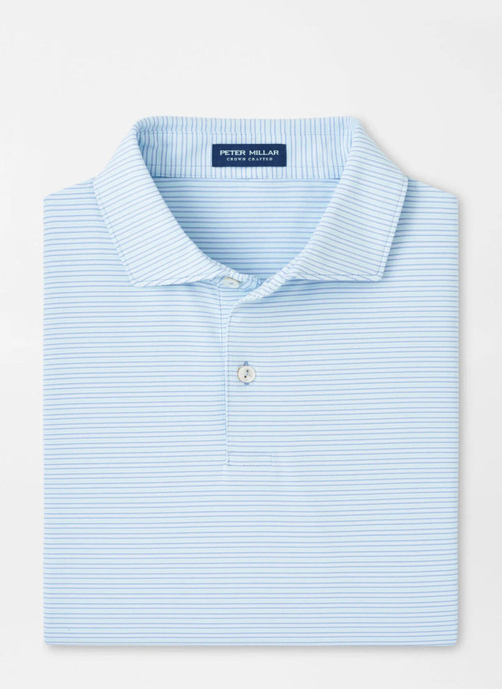 Peter Millar Crown Crafted Chord Performance Jersey Polo: Angelite