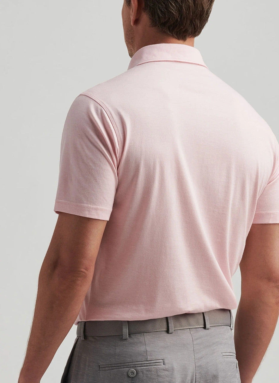 Peter Millar Crown Crafted Excursionist Flex Polo: Pink Crepe