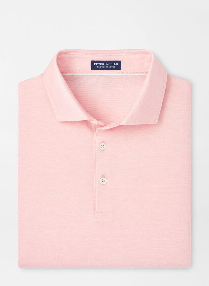 Peter Millar Crown Crafted Excursionist Flex Polo: Pink Crepe