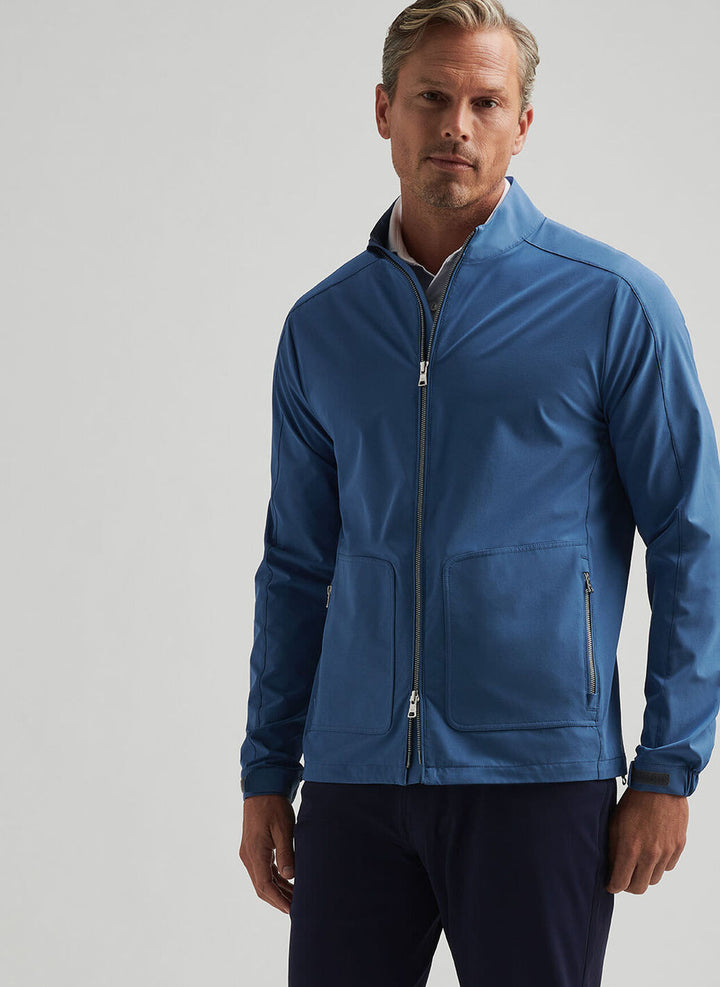 Peter Millar Crown Crafted Contour Jacket: Ocean Blue