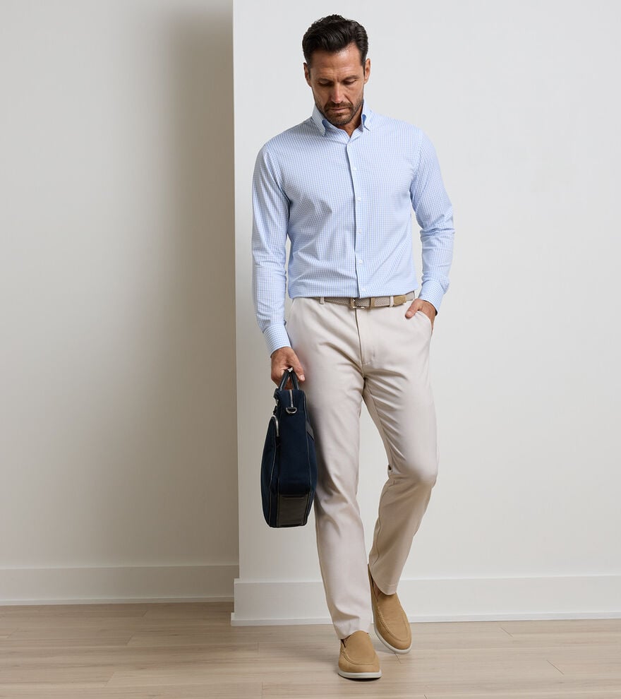 Peter Millar Charlotte Performance Trouser: Stone