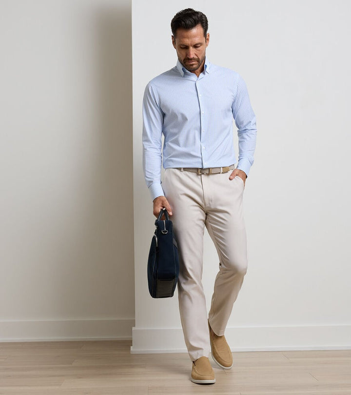 Peter Millar Charlotte Performance Trouser: Stone