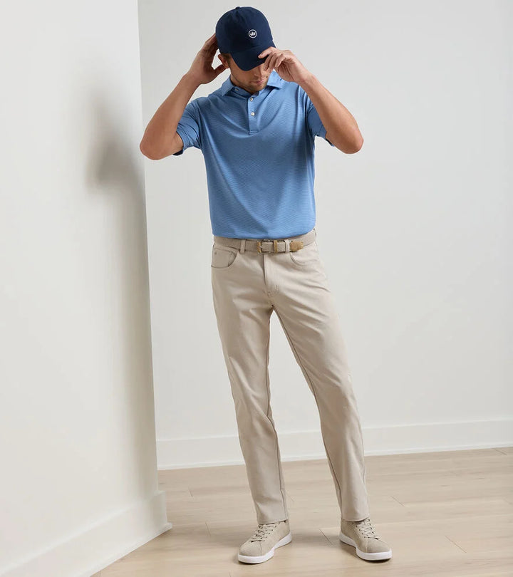 Peter Millar eb66 Performance Five-Pocket Pant: Biscuit