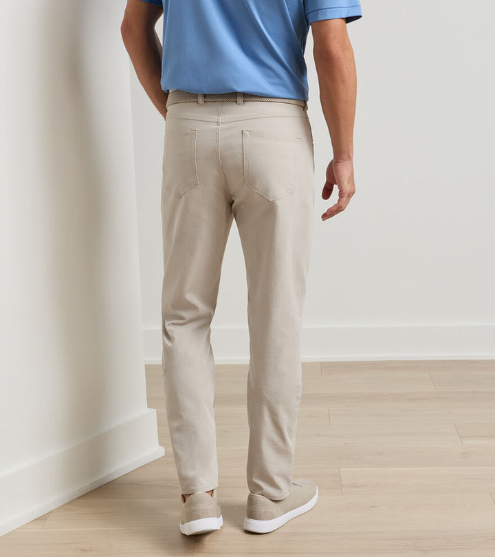 Peter Millar eb66 Performance Five-Pocket Pant: Biscuit