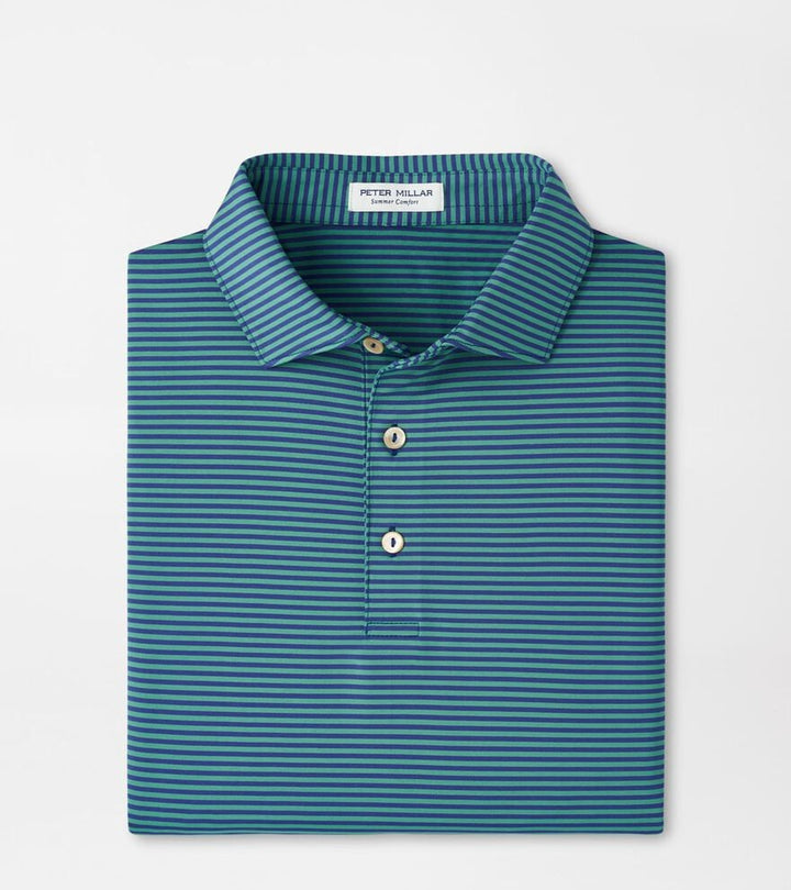 Peter Millar Hales Performance Jersey Polo: Sport Navy