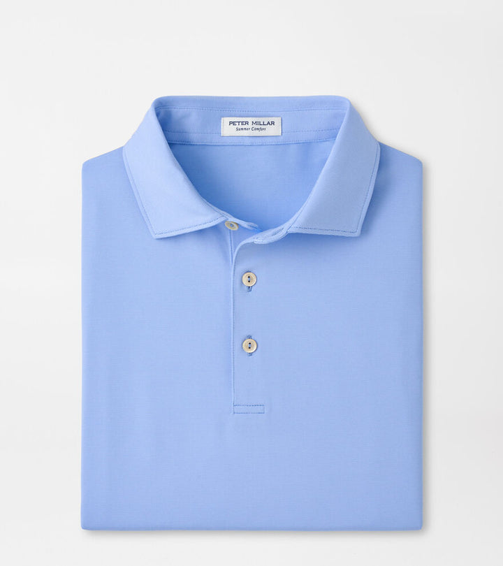 Peter Millar Holden Performance Jersey Polo: Bluebird