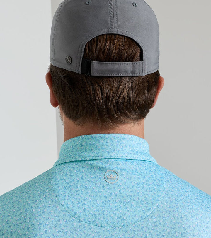 Peter Millar Jellyfish Performance Jersey Polo: Clearwater