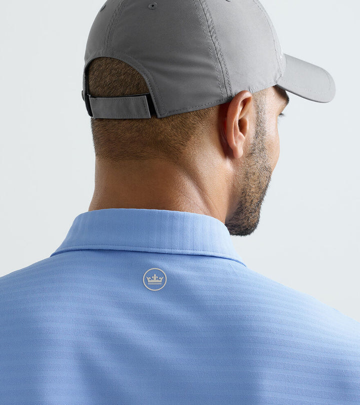 Peter Millar Clark Performance Jersey Polo: Bluebird