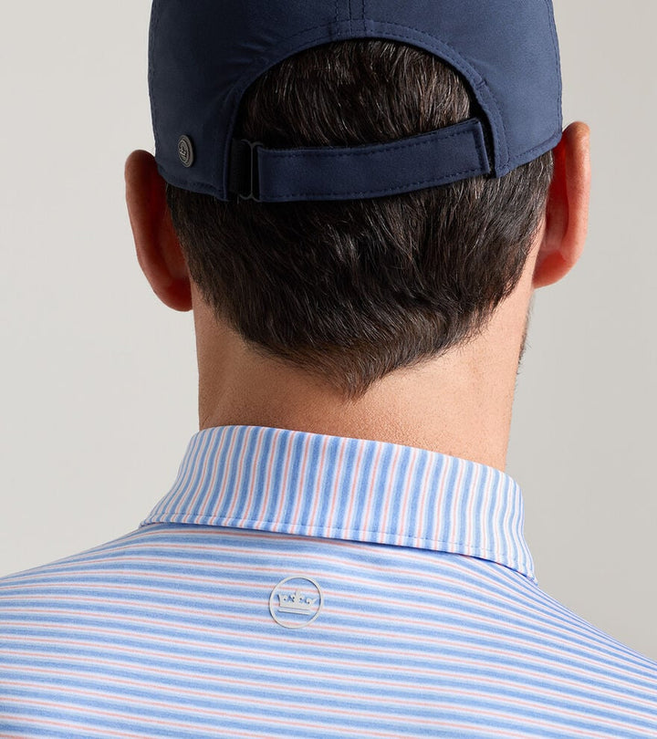 Peter Millar Owens Performance Jersey Polo: Bluebird