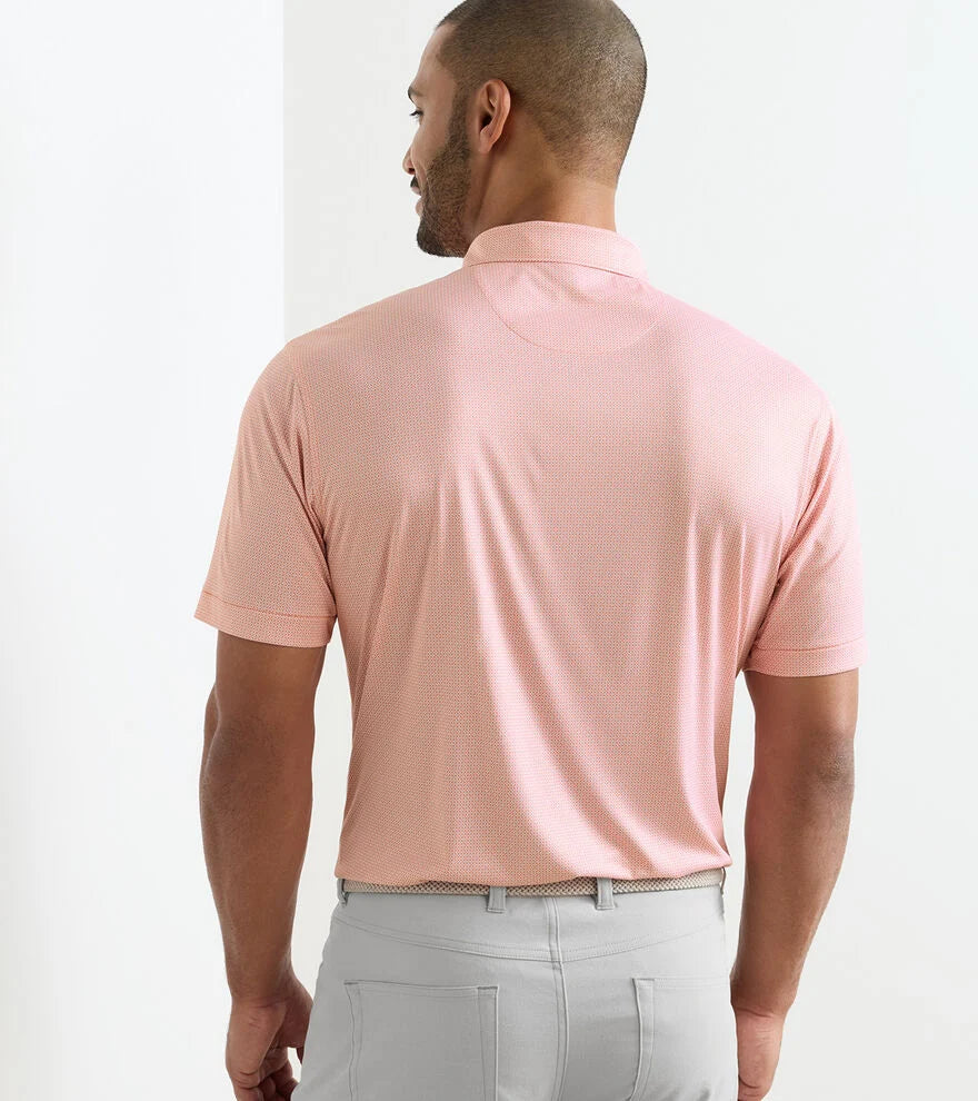 Peter Millar Featherweight Parke Performance Polo: Venetian Pink