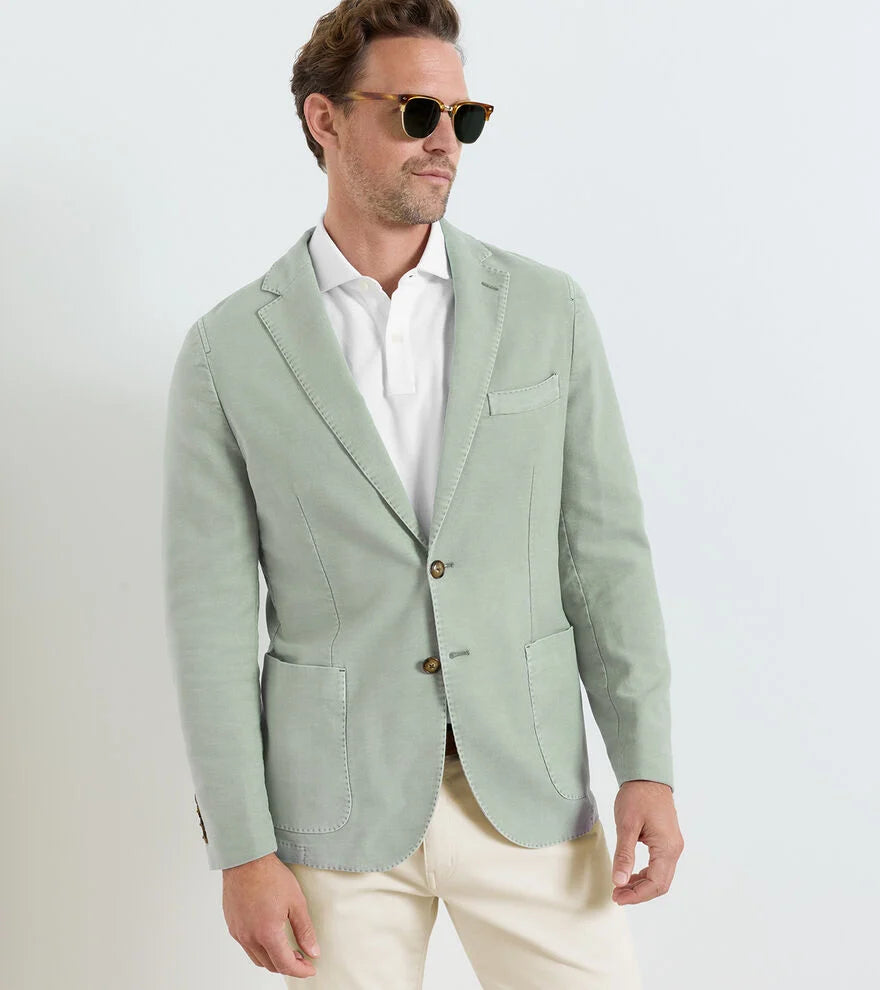 Peter Millar Weekend Soft Jacket: Sage Fog