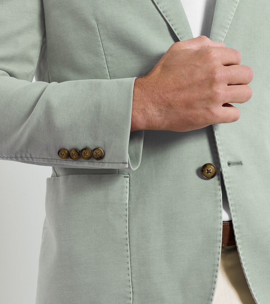 Peter Millar Weekend Soft Jacket: Sage Fog