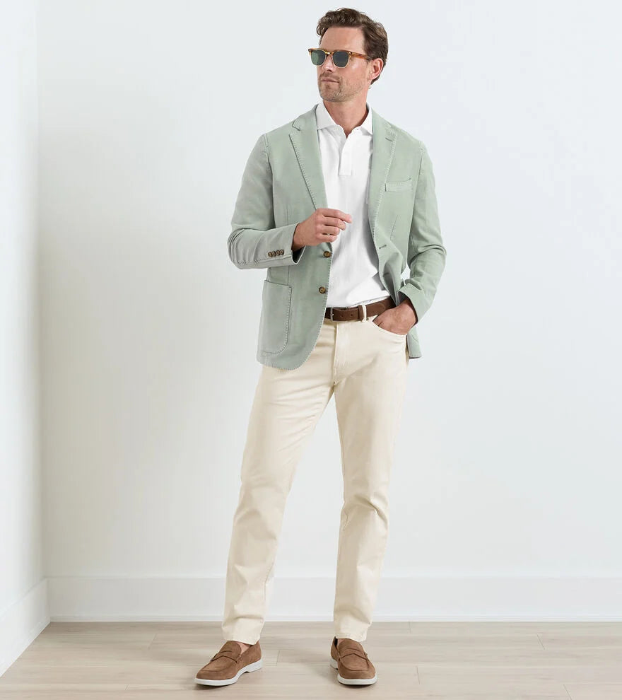 Peter Millar Weekend Soft Jacket: Sage Fog