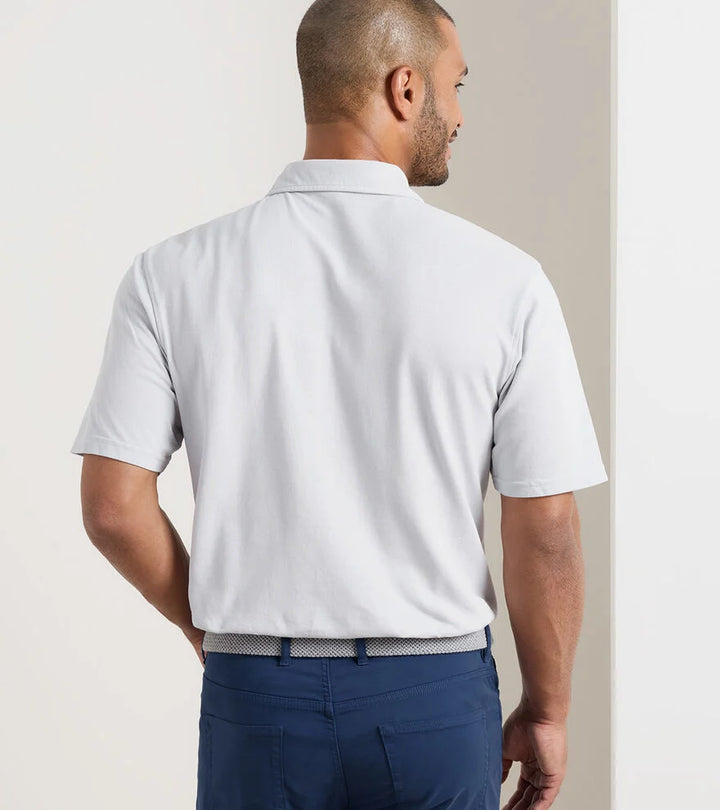 Peter Millar Everyday Piqué Polo: British Grey