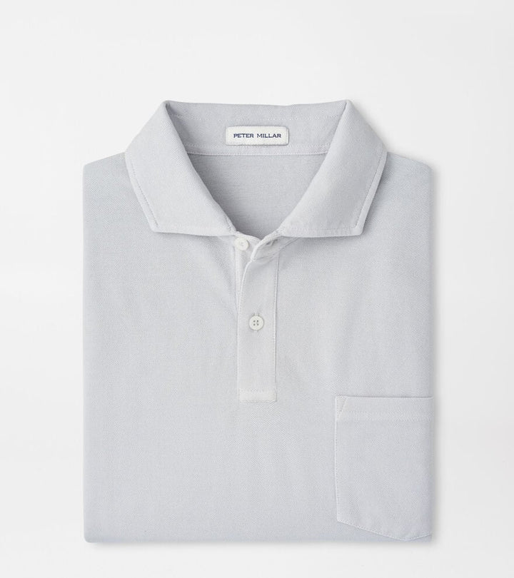 Peter Millar Everyday Piqué Polo: British Grey