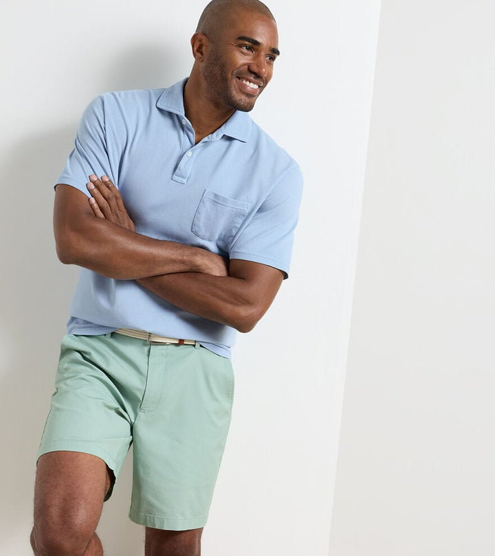 Peter Millar Everyday Piqué Polo: Cottage Blue