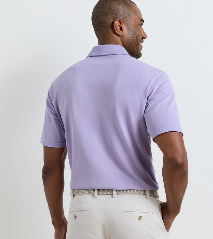 Peter Millar Everyday Piqué Polo: Light Violet