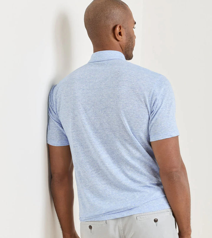 Peter Millar Sanibel Polo: Cottage Blue