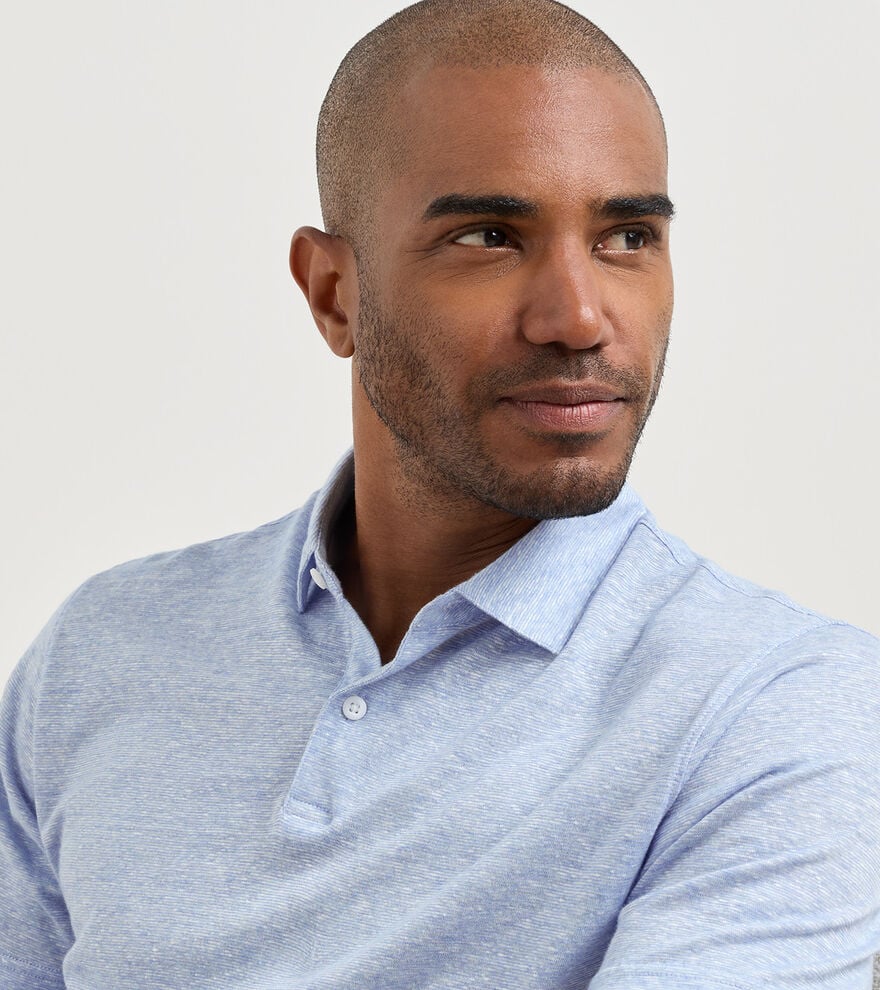 Peter Millar Sanibel Polo: Cottage Blue