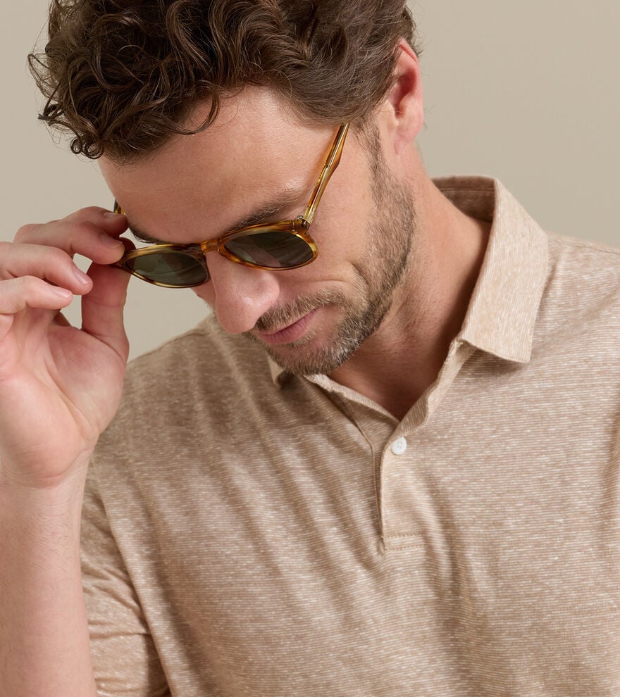 Peter Millar Sanibel Polo: Camel