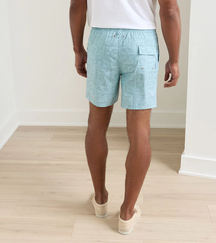 Peter Millar Seaside Shade Swim Trunk: Willow