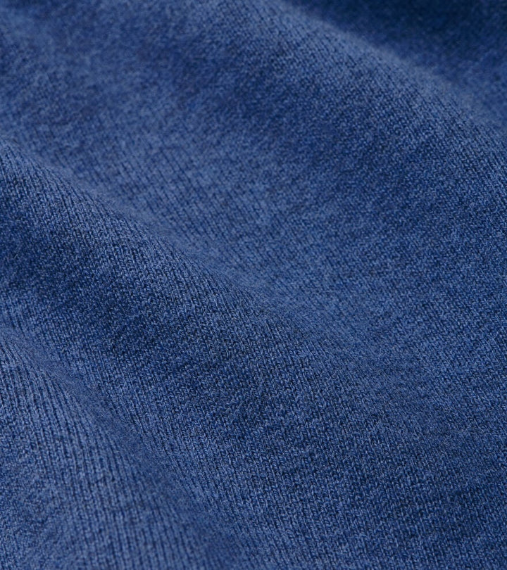 Peter Millar Coolspun Lite Cotton Quarter-Zip Sweater: Windsor Blue