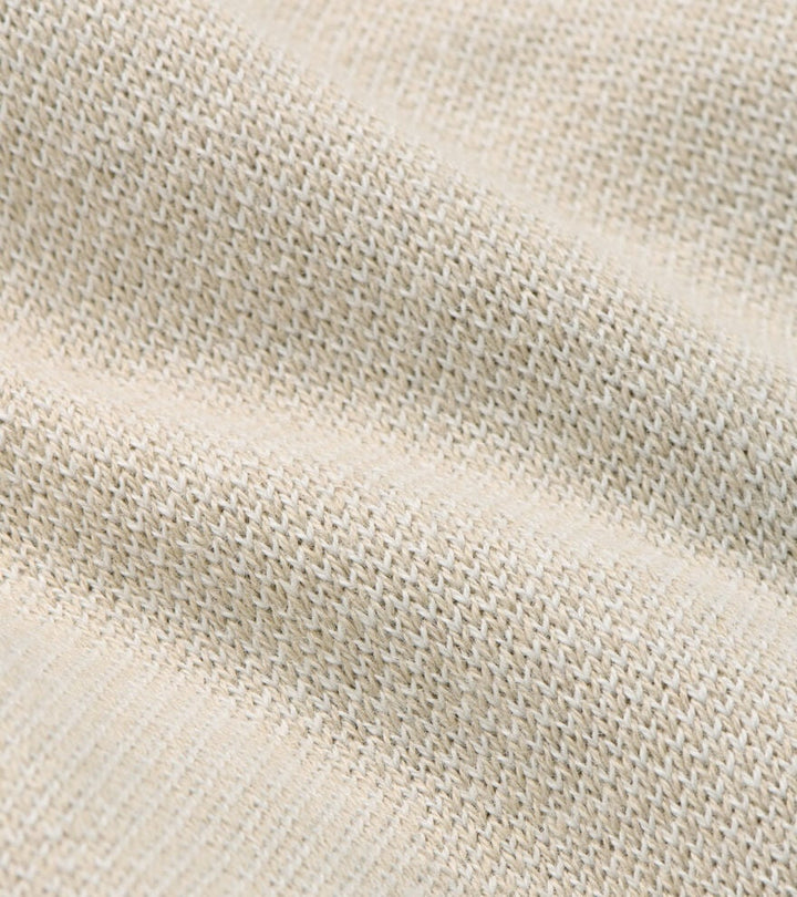 Peter Millar Coolspun Lite Birdseye Cotton Quarter-Zip Sweater: Truffle