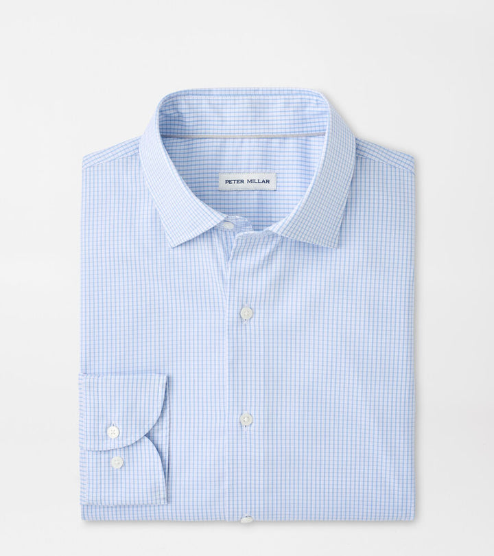 Peter Millar Conway Crown Lite Cotton-Stretch Sport Shirt: Light Violet