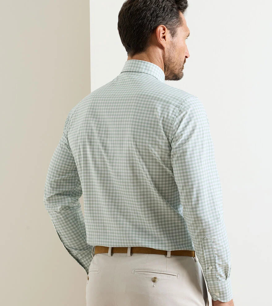 Peter Millar Lewis Performance Twill Sport Shirt: Grandview