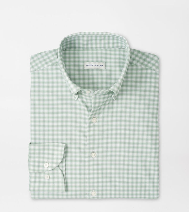 Peter Millar Lewis Performance Twill Sport Shirt: Grandview