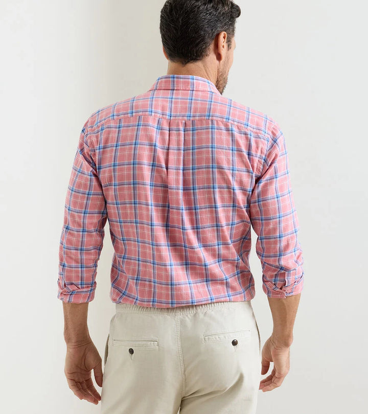 Peter Millar Triton Cotton Lyocell Sport Shirt: Venetian Pink