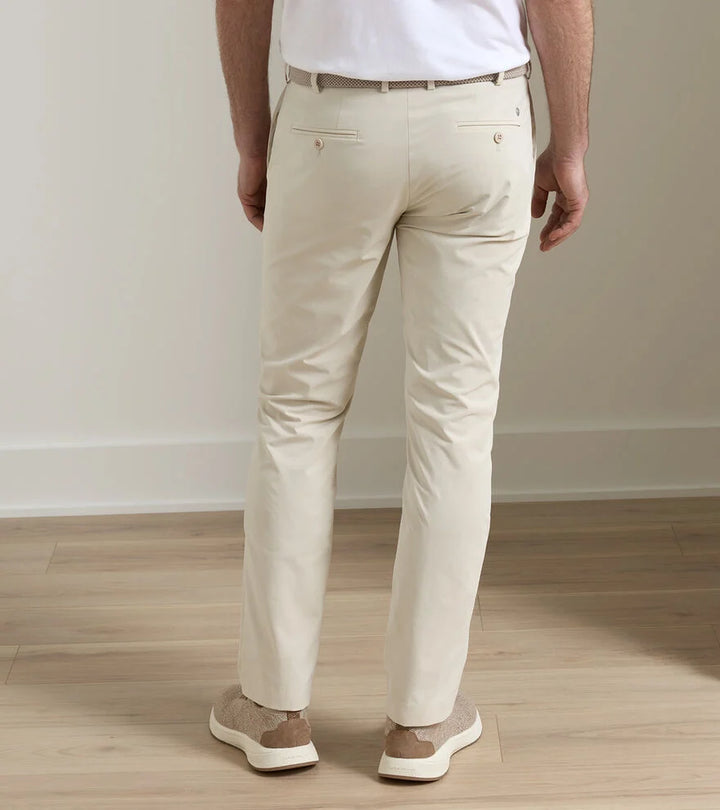 Peter Millar Surge Performance Trouser: Stone