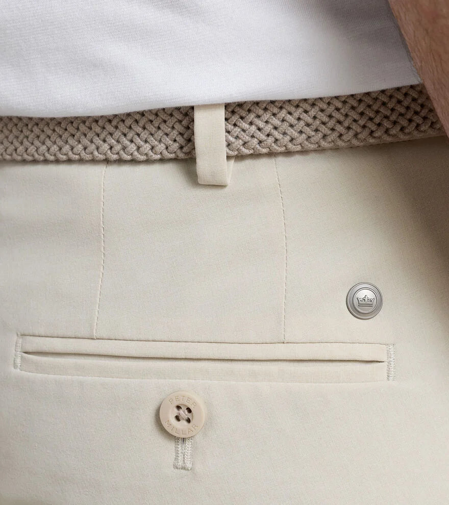Peter Millar Surge Performance Trouser: Stone
